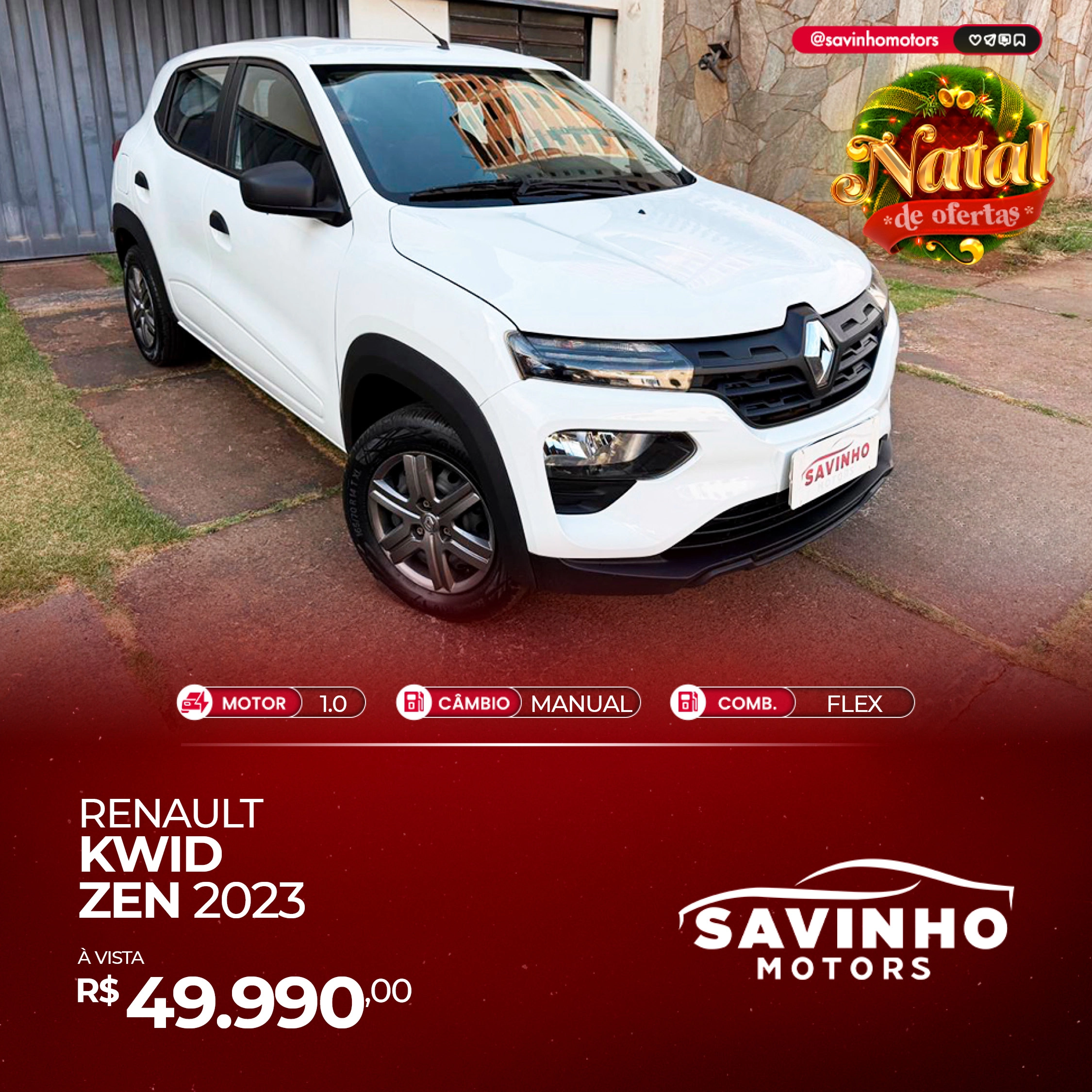 Kwid Branca 23 - RUL-3C74